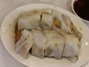 Deep fried bread jn rice roll - amazing at Glamorous Chinese in Manchester