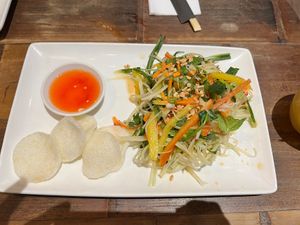 Papaya salad   at Pho in Lincoln