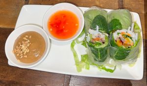 Summer rolls   at Pho in Lincoln