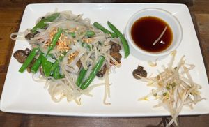 Stir fry *this* chicken noodles   at Pho in Lincoln