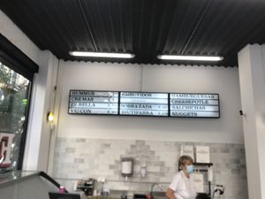 Local at Farmers Veggies Butchers in Barcelona