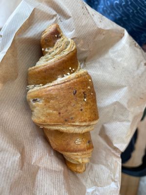 The only vegan baked good they had  at WE Sustainability Café in A Coruna