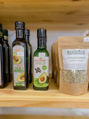 Конопляне насіння, олія авокадо at Firefly's  in Lviv