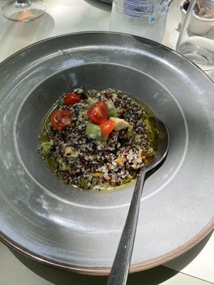 Ensalada de quinua  at The Big Bad Wolf in Skiathos