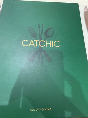 Menu at Catchic Chater House in Hong Kong Island