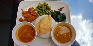 Vege Set Lunch at Anggun Vegetarian in Rawang