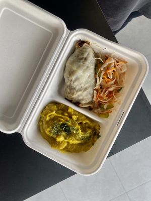 lunch menu  at Food Garden in Bratislava