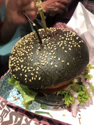 Black bun  at Vegan Junk Food Bar - Cologne in Cologne