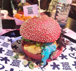 Burger at Vegan Junk Food Bar - Cologne in Cologne