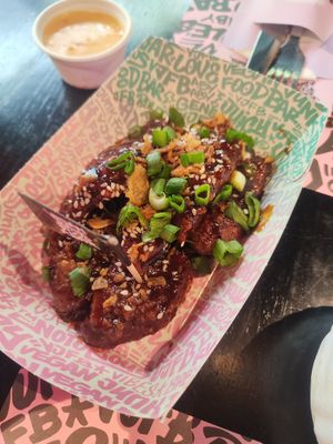 Fly wings at Vegan Junk Food Bar - Cologne in Cologne