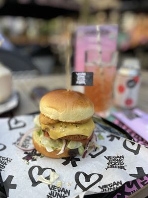 Extra cheese  at Vegan Junk Food Bar - Cologne in Cologne