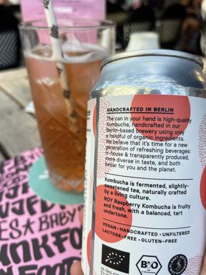 Kombucha from Berlin   at Vegan Junk Food Bar - Cologne in Cologne