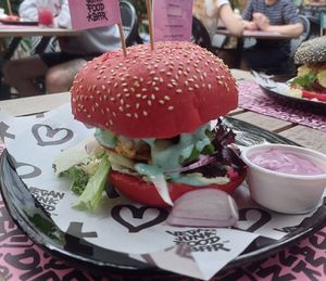 Daddy Burger at Vegan Junk Food Bar - Cologne in Cologne