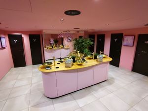 Just so incredible. Toilets. at Vegan Junk Food Bar - Cologne in Cologne