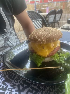 The sumo burger  at Vegan Junk Food Bar - Cologne in Cologne