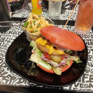 Notorious burger at Vegan Junk Food Bar - Cologne in Cologne