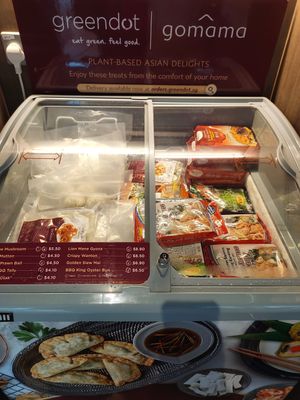 Frozen items at Greendot 绿一点 - Yew Tee Point in West Singapore