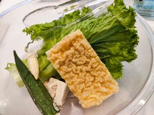 Pick your own ingredients at Greendot 绿一点 - Yew Tee Point in West Singapore