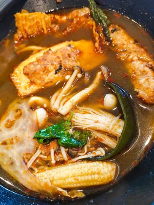 Mala nourish bowl at Greendot 绿一点 - Yew Tee Point in West Singapore