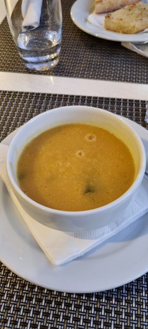 Soup of the day at Louro & Salsa in Albufeira