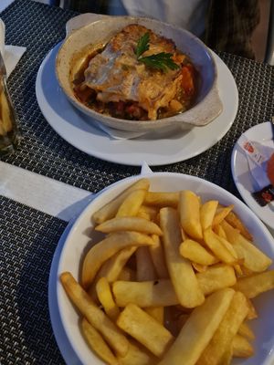 Spring lasagne at Louro & Salsa in Albufeira