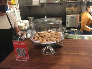 Vegan cookies at Plant Junkie - Vanderbilt in New York City