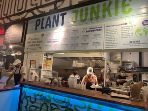Plant Junkie counter! at Plant Junkie - Vanderbilt in New York City