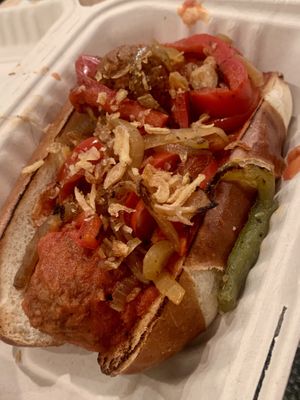 “Wicked” Meatball Sandwich  at Plant Junkie - Vanderbilt in New York City