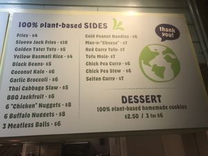 Menu 3/3 (as of 2021-10-27) at Plant Junkie - Vanderbilt in New York City