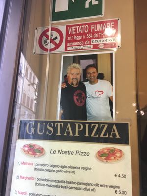   at Gustapizza in Florence