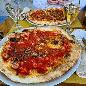 Bread Marinara. Sorry, but that is no Pizza! at Gustapizza in Florence