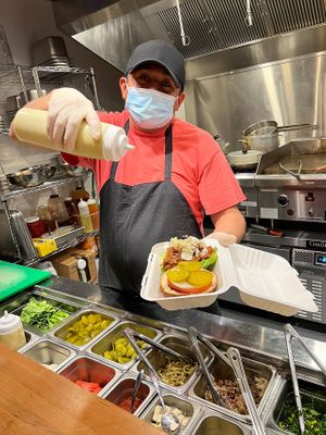 Jackfruit increíble burger !!! Y muy bien atendido ! Comida sana y sana buena onda 😀 #Veganuary at Plant Junkie Chicago in Chicago