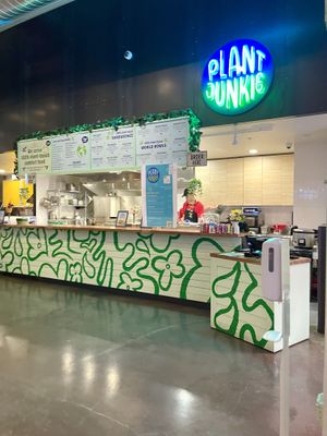 This is within a food court area. Everything is vegan! 🥰  at Plant Junkie Chicago in Chicago