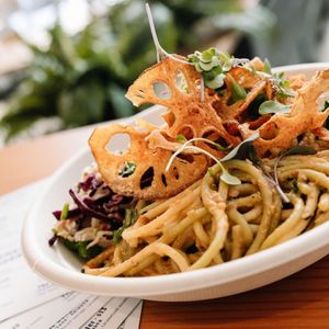 Bangkok Curry Bowl at Plant Junkie Chicago in Chicago