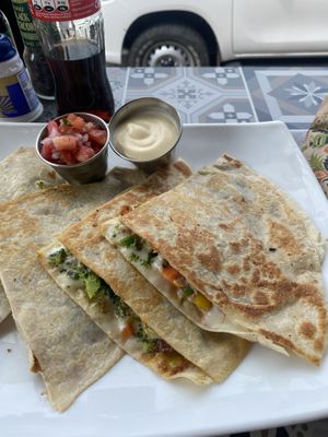   at Soda Sánchez in Quepos