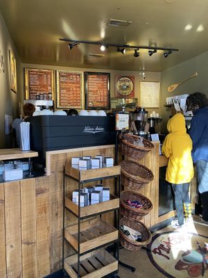   at Picasso's Coffee in St Charles