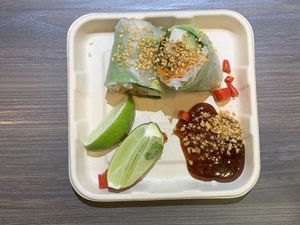 Spring roll crispy sweet sour   at The Kind Bowl - Northpoint City in North Singapore