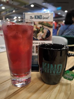 Pomegrenate Detox drink, Herbal Tea at The Kind Bowl - Northpoint City in North Singapore