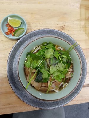 Kind pho 🤤 delicious and very filling at The Kind Bowl - Northpoint City in North Singapore