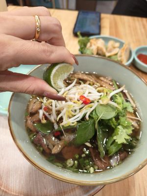 My favorite Hanoi Pho at The Kind Bowl - Northpoint City in North Singapore