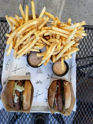 Beyond Burger & Fries!  at Left Coast Burger Company in Bend