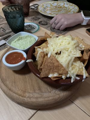 Nachos  at Shangri-La in Merida