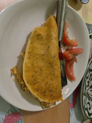 Crep de calabacín   at Shangri-La in Merida