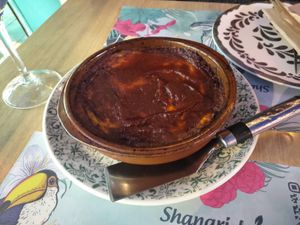 Mousakka at Shangri-La in Merida