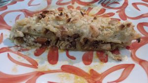 Canelones de champiñón / Mushroom cannelloni at Shangri-La in Merida