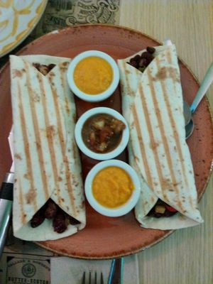 Burrito Vegan. at Shangri-La in Merida