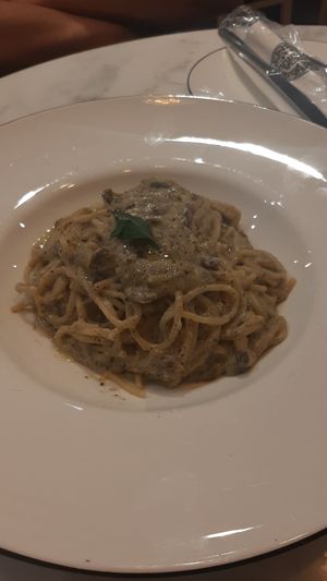Spaghetti Ai Funghi at Pizza Express in Mandaluyong