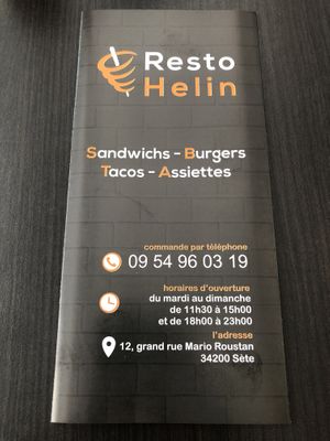   at Resto Helin in Sete