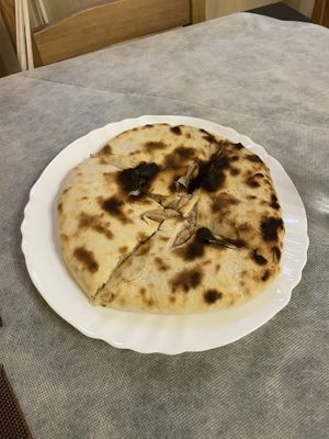 Bean filled flatbread  at DedasPuri Ristorante Georgiano & Wine Shop in Pavia