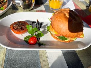 Brekkie Burger   at Toowoomba Coffee House in Toowoomba City